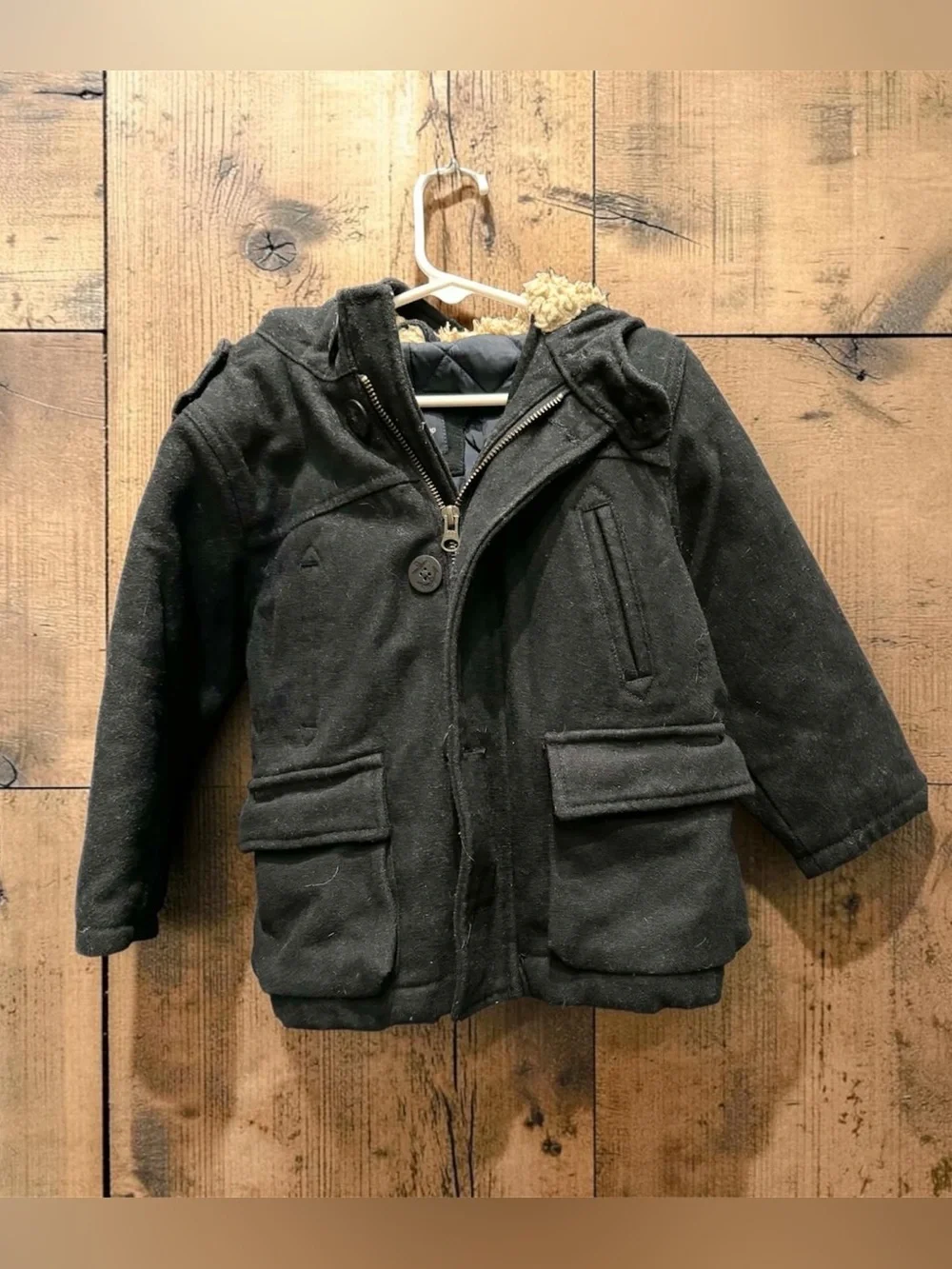 Baby GAP unisex Kids heavy Hooded Winter Coat - 4 YEARS no stains or wear